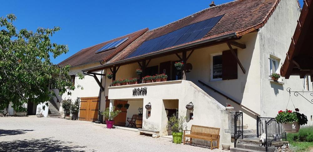 Le Chaumois Hotel Saint-Boil Buitenkant foto